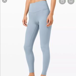 Lululemon align leggings slate blue size 4